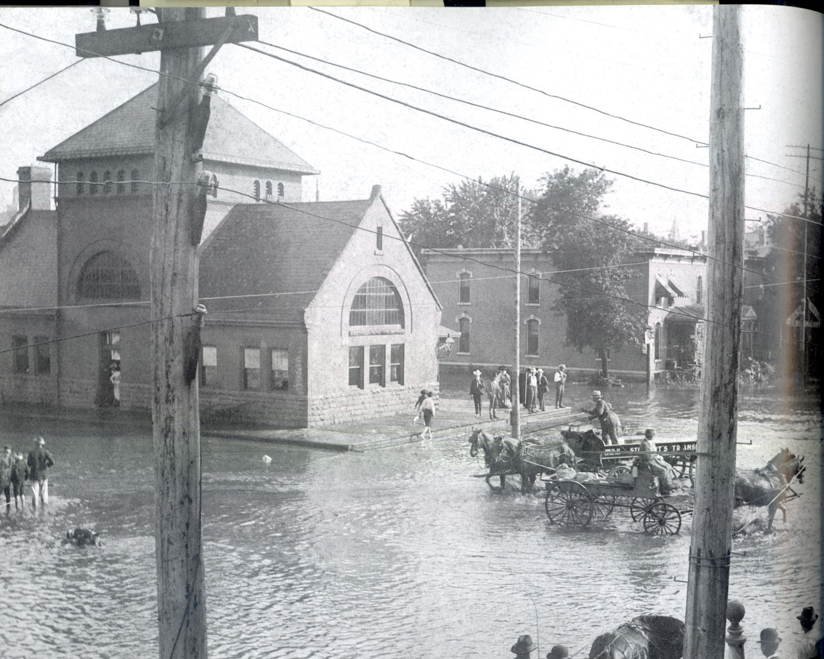 Dry Run Creek Flood 1902